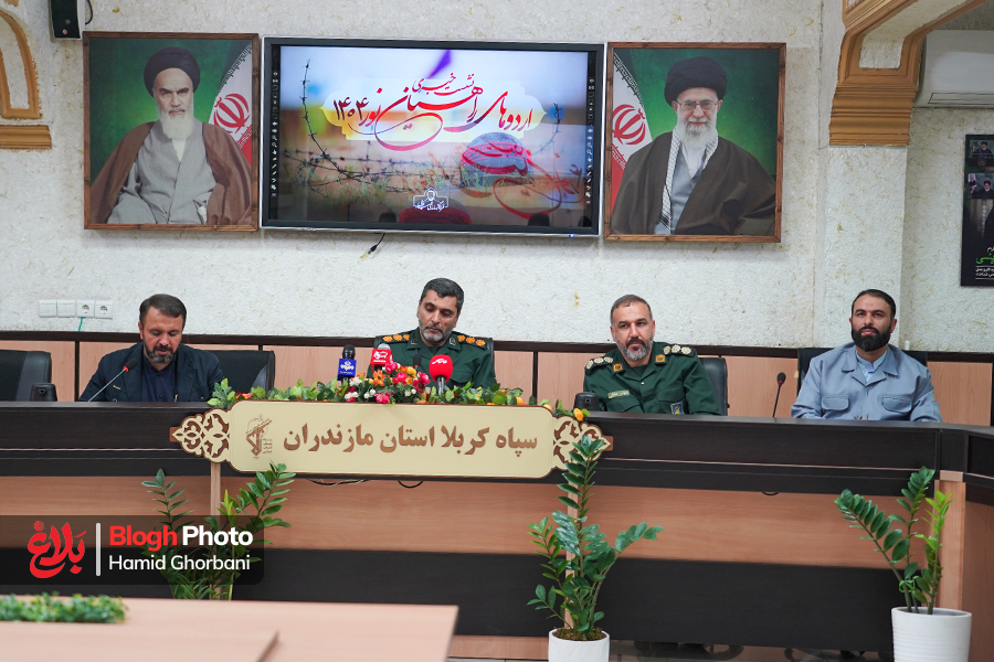 نشست خبری راهیان نور جنوب در سپاه کربلا
